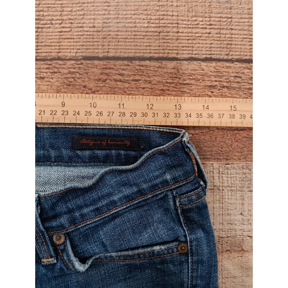CITIZENS OF HUMANITY Ric Rac #108 Low Waist BootcutJeans 28 Denim (2549)
